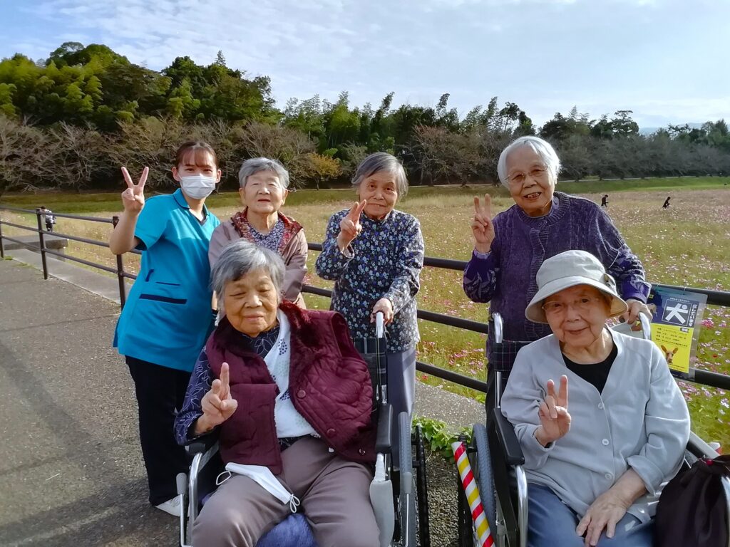 カルム太宰府　水城跡　コスモス畑　202411-4