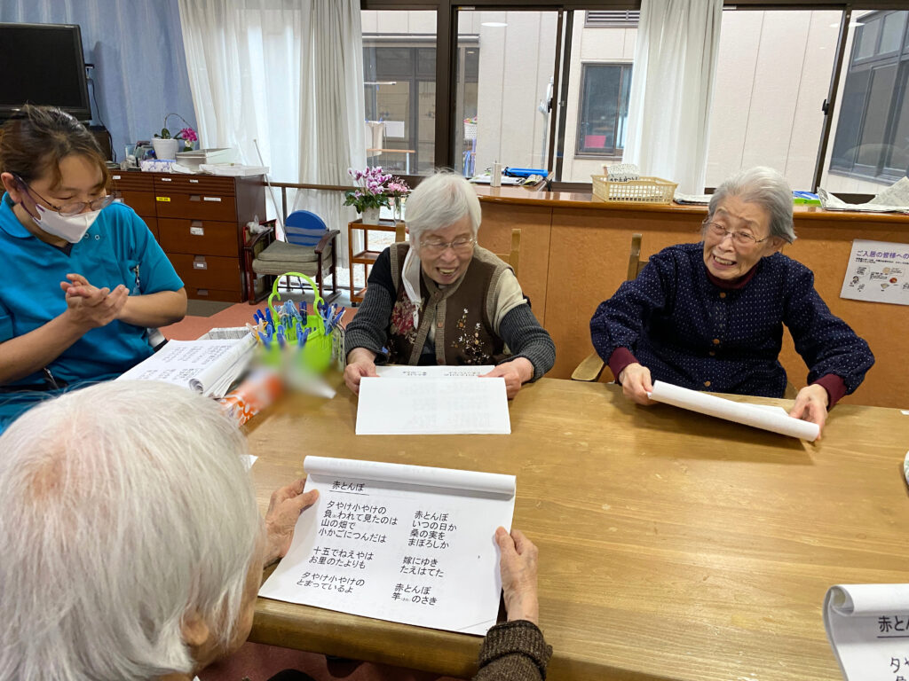 介護施設のレクリエーション 福岡 太宰府 老人ホーム カルム太宰府 202602-2