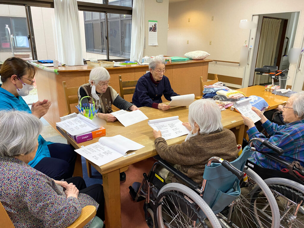 介護施設のレクリエーション 福岡 太宰府 老人ホーム カルム太宰府 202602-3