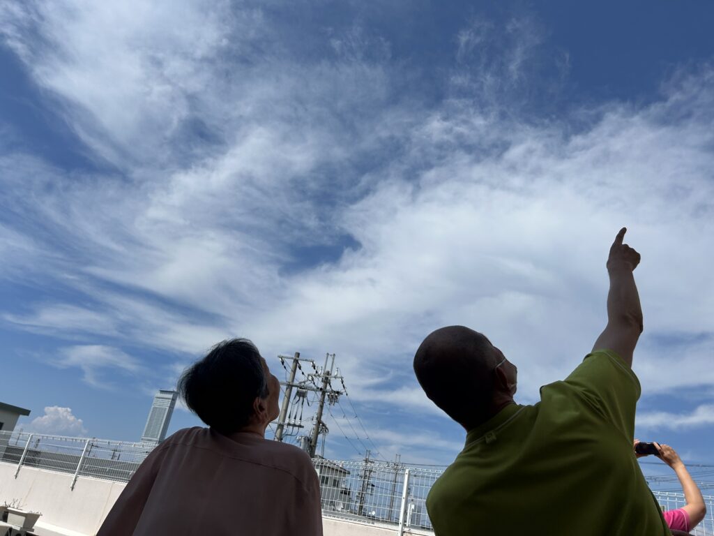 ブルーインパルス 大阪万博 万博 カルム泉佐野 大阪 介護施設 高齢者施設 介護付き有料老人ホーム 202507-4