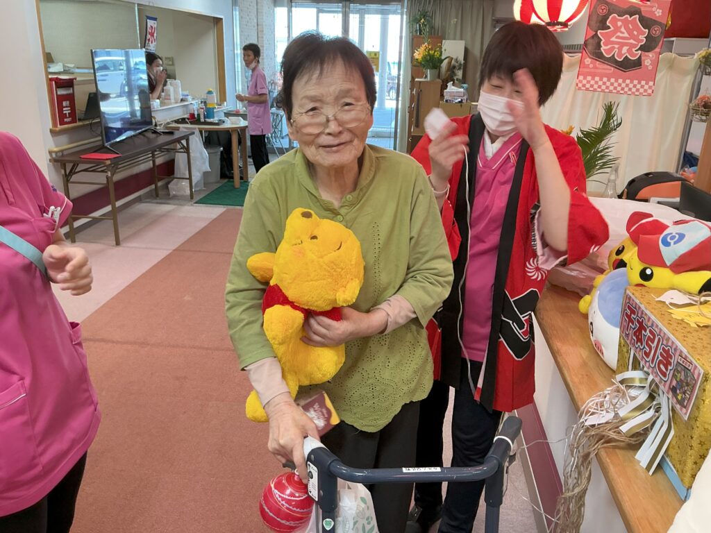 納涼祭　夏祭り　介護施設　老人ホーム　介護付き有料老人ホーム　カルム泉佐野　泉佐野　大阪　202508-1