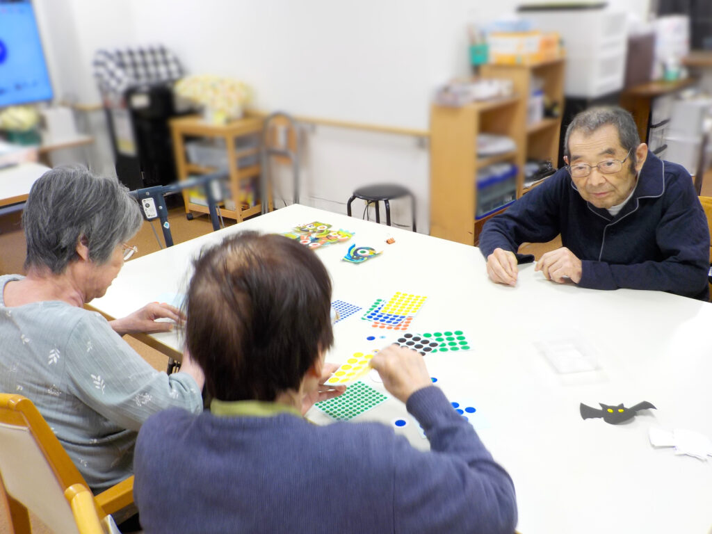老人ホーム ハロウィン 大阪 介護施設 カルム泉佐野 202510-3