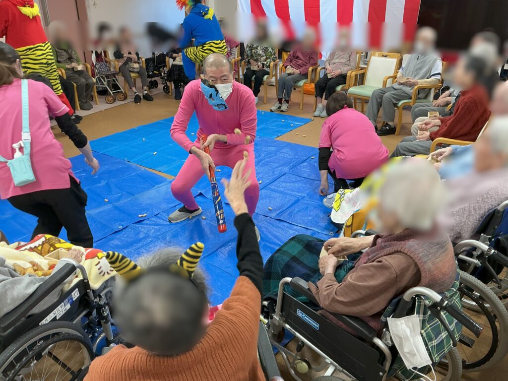 介護施設で鬼退治 大阪 老人ホーム カルム泉佐野 202602-3