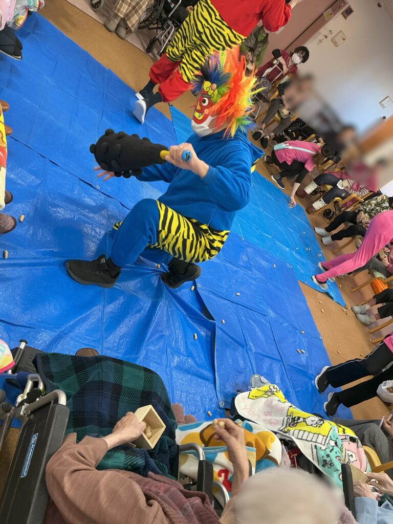 介護施設で鬼退治 大阪 老人ホーム カルム泉佐野 202602-2