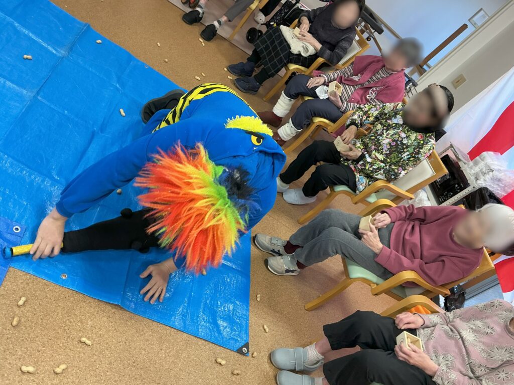 介護施設で鬼退治 大阪 老人ホーム カルム泉佐野 202602-4