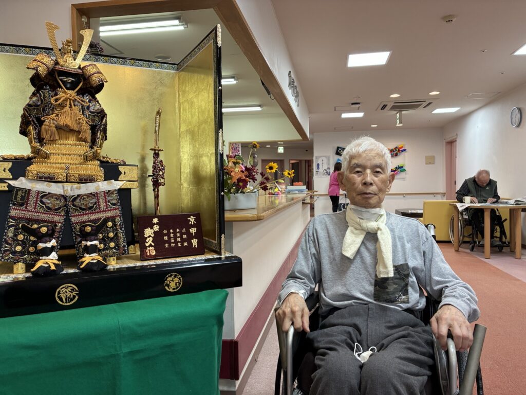 高齢者施設の端午の節句イベント　大阪　老人ホーム　カルム泉佐野　202605-2