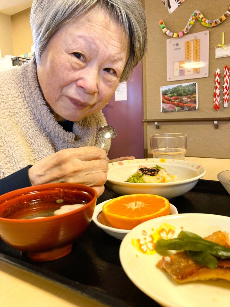 カルム皆生　無病息災　獅子舞　ひょっとこ　202501-4