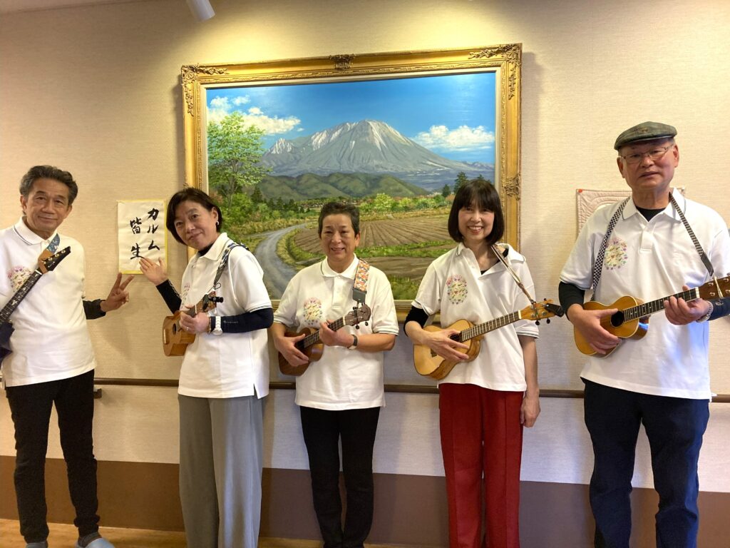 米子　老人ホーム　カルム皆生　誕生会　202511-1