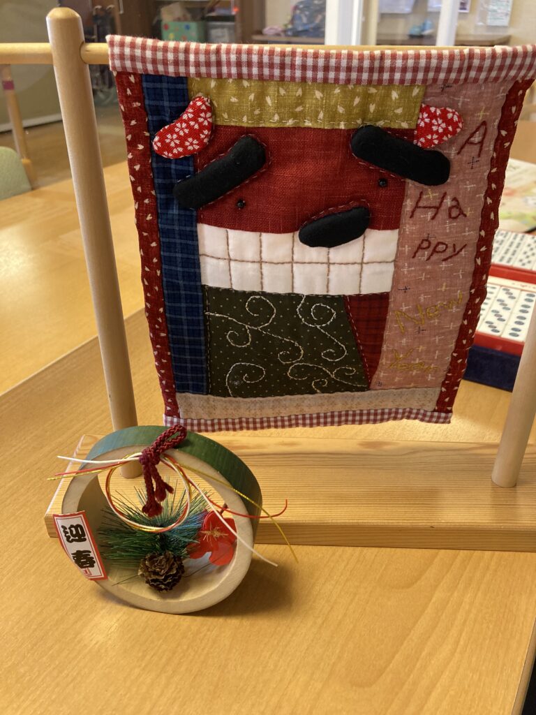 米子　老人ホーム　カルム皆生　絵馬　202601-4