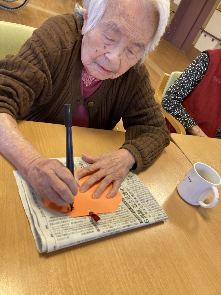 米子　老人ホーム　カルム皆生　絵馬　202601-1