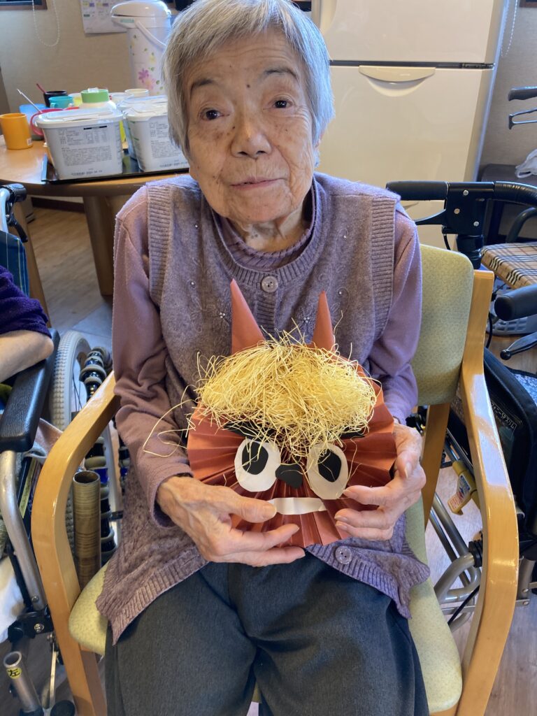 老人ホームの節分　介護施設　米子　カルム皆生　202602-12