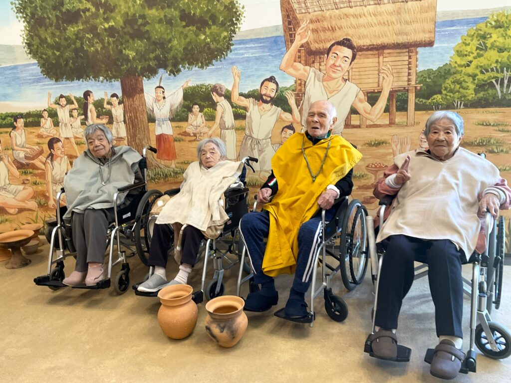 大山町のむきばんだ史跡公園　お花見　介護施設　老人ホーム　米子　カルム皆生　202604-4