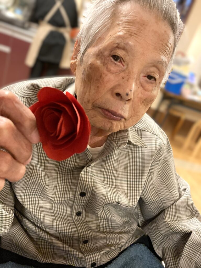 介護施設の製作レク 鳥取 米子 老人ホーム カルム皆生 202604-5