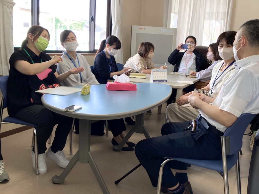 介護施設間交流会 老人ホーム 鳥取 米子 皆生 カルム皆生 202605-2