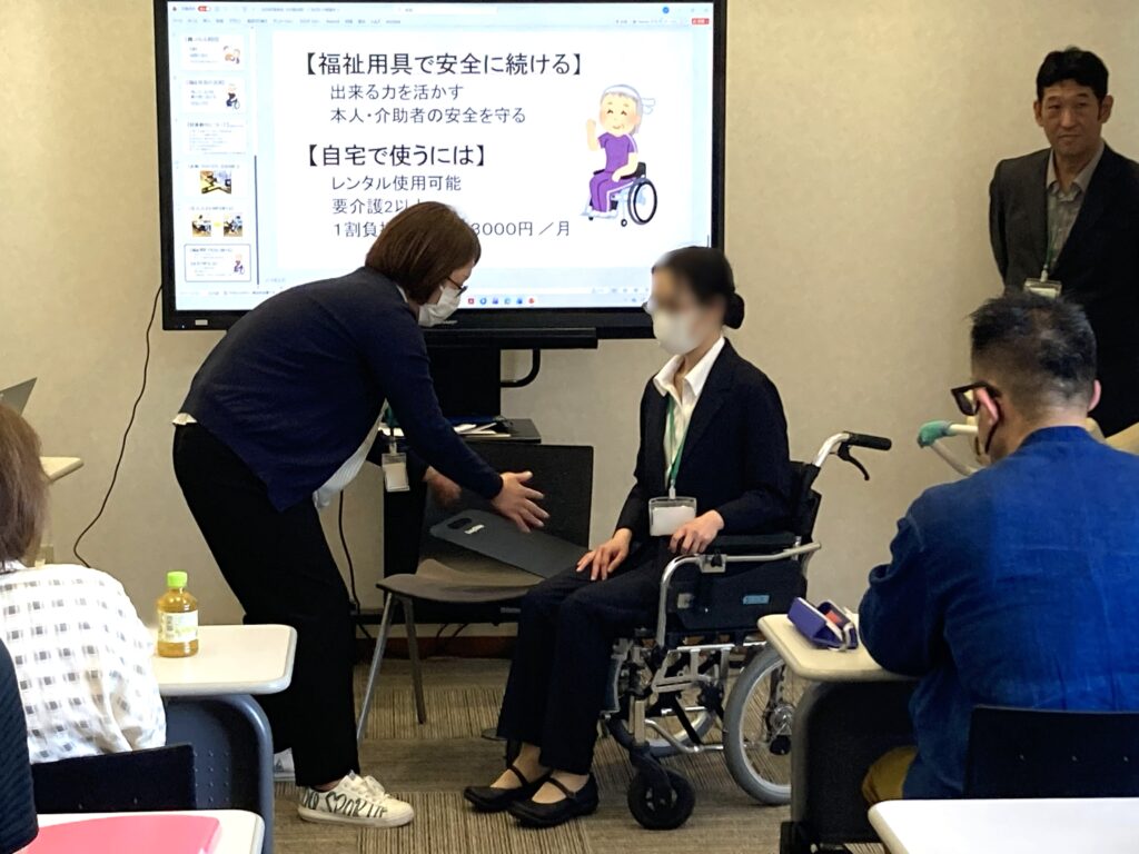 介護施設の家族会　ノーリフトケア体験　鳥取　米子　皆生　カルム皆生　202605-2
