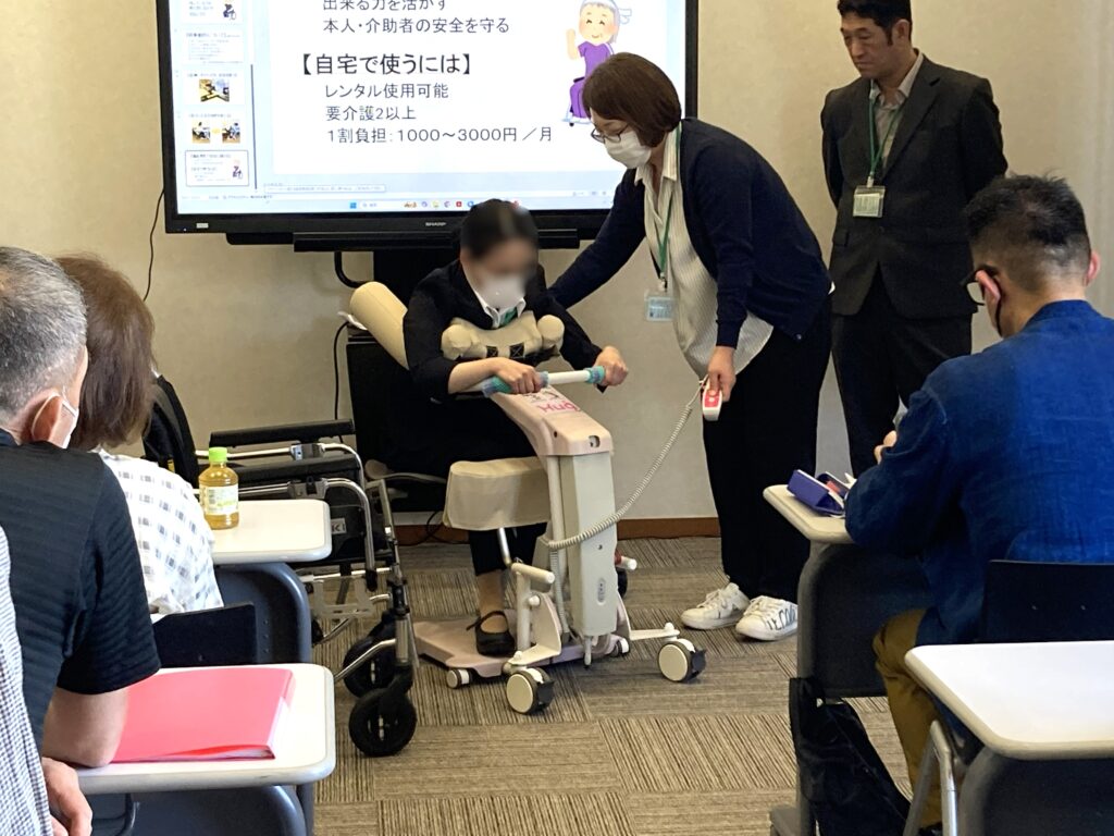 介護施設の家族会　ノーリフトケア体験　鳥取　米子　皆生　カルム皆生　202605-3