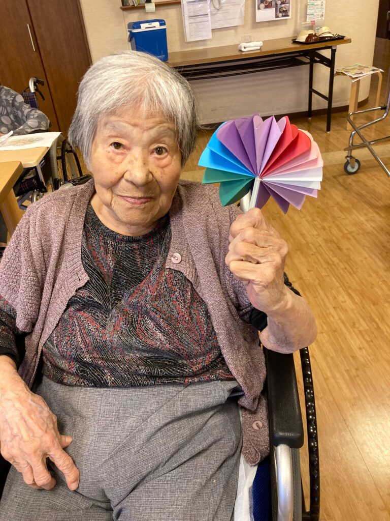 介護施設の梅雨作品　鳥取　米子　老人ホーム　カルム皆生　202606-4