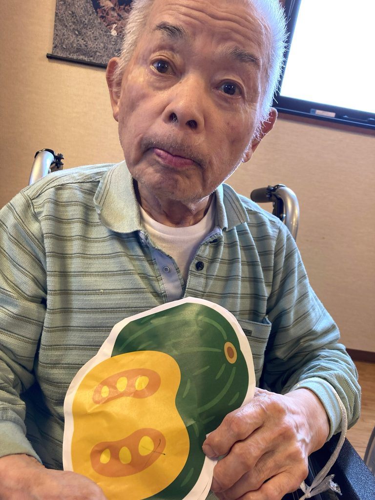 介護施設で秋のレク 野菜収穫ゲーム 鳥取 米子 皆生 カルム皆生202609-3