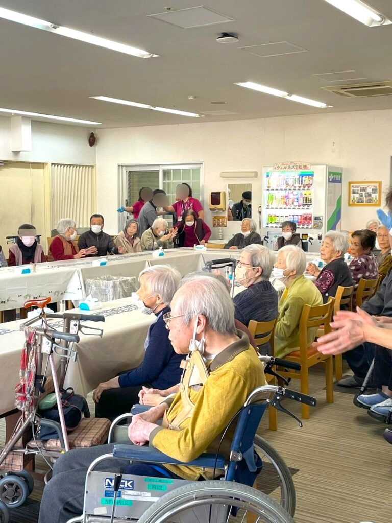 カルム桃山台　年末　餅つき　202412-5