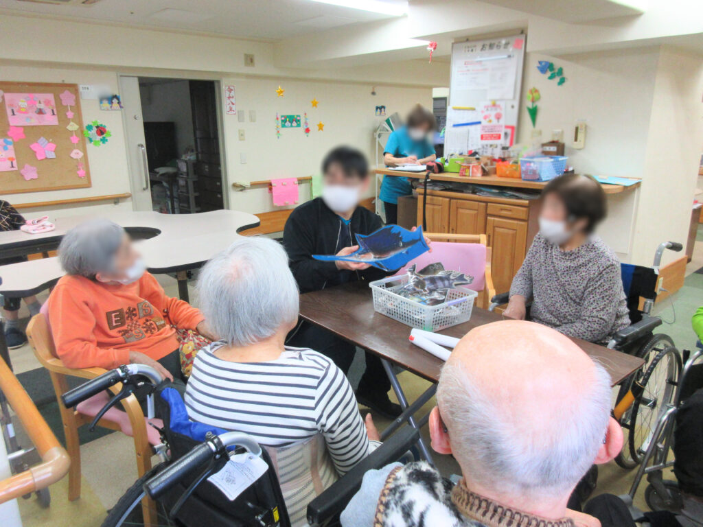 老人ホームレクリエーション 介護レク 大阪 介護施設 カルム桃山台 202603-2