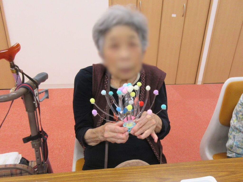 七夕飾り　七夕　大阪　高齢者施設　老人ホーム　カルム桃山台　202607-5