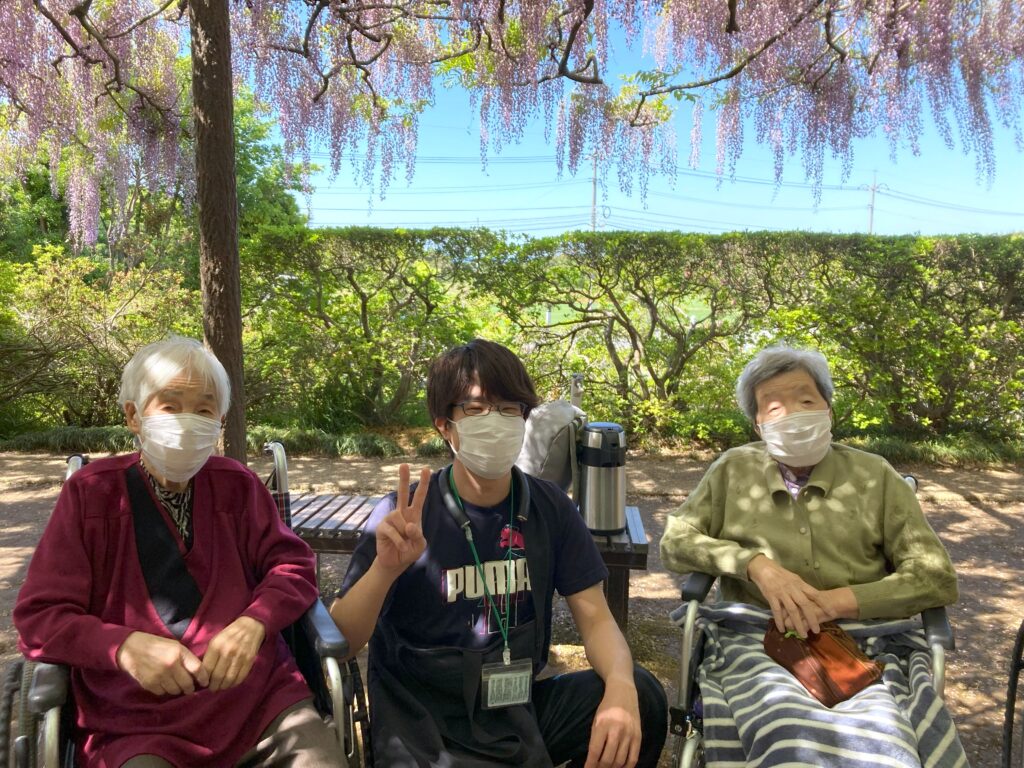 住雲寺 ふじ寺 大山町 ドライブ 藤 藤の花 カルム皆生 米子市 老人施設 老人ホーム 202505-1