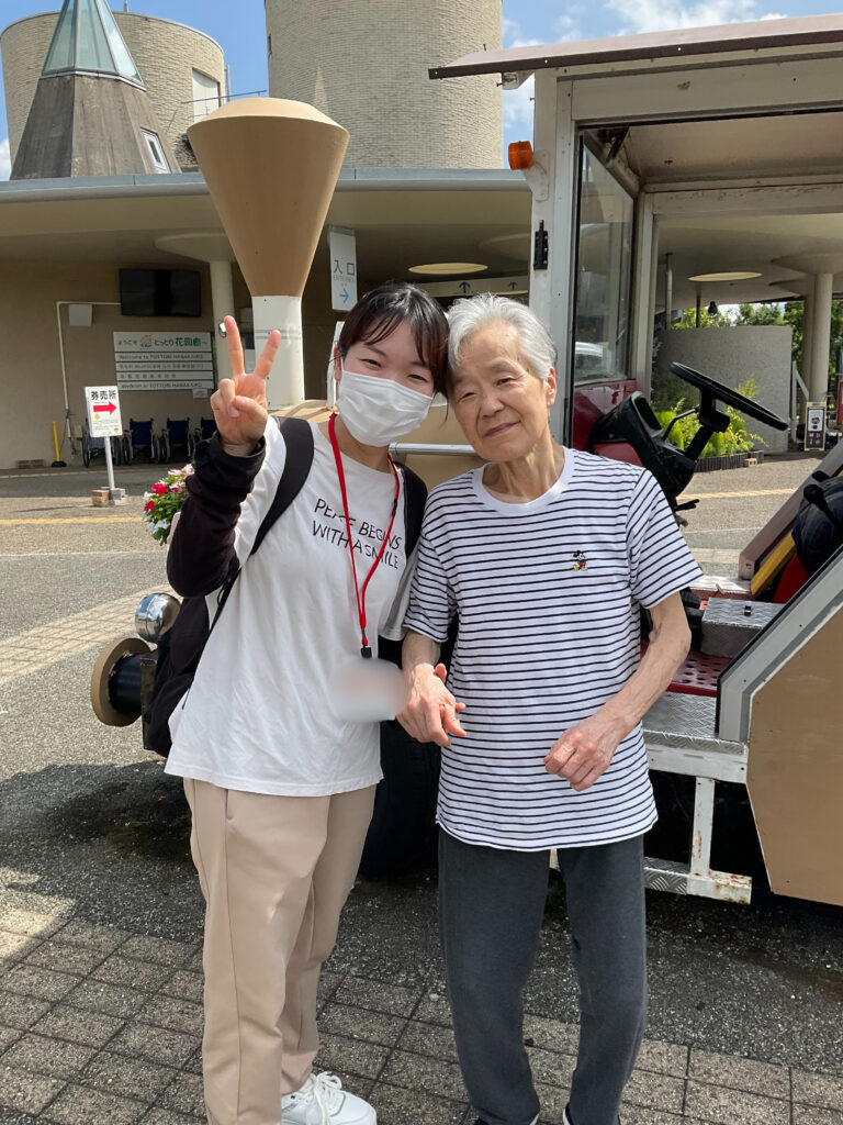 大山　外出レク　下見　花回廊　カルム米子　グループホーム　小規模多機能　米子　202509-3
