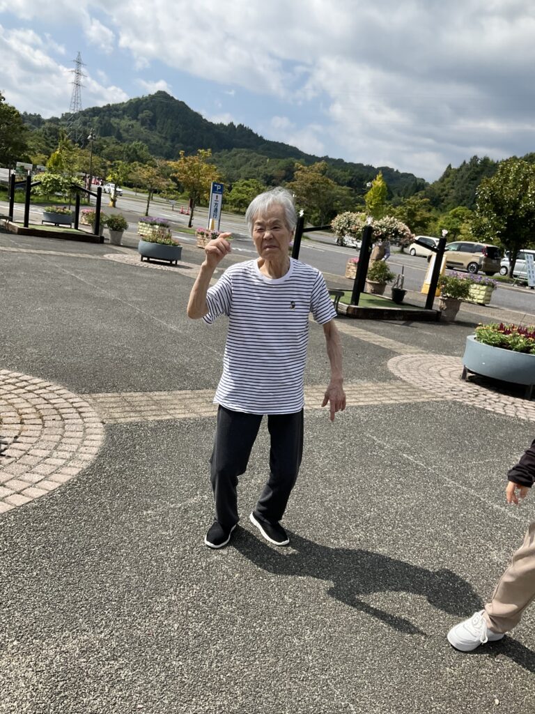 大山　外出レク　下見　花回廊　カルム米子　グループホーム　小規模多機能　米子　202509-5