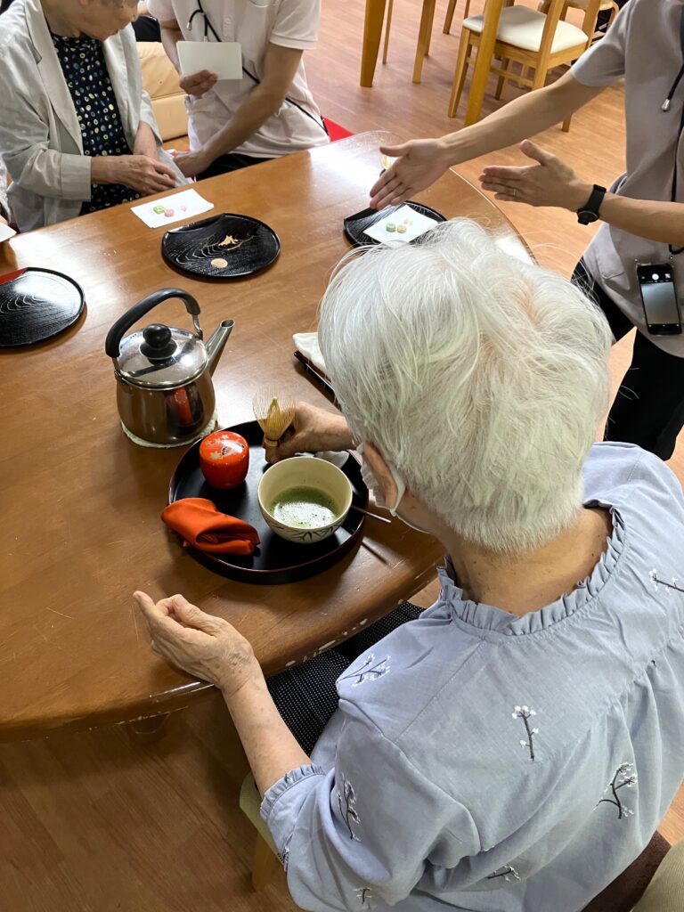 グループホーム　カルム米子　米子　介護施設　お茶会　202510-3