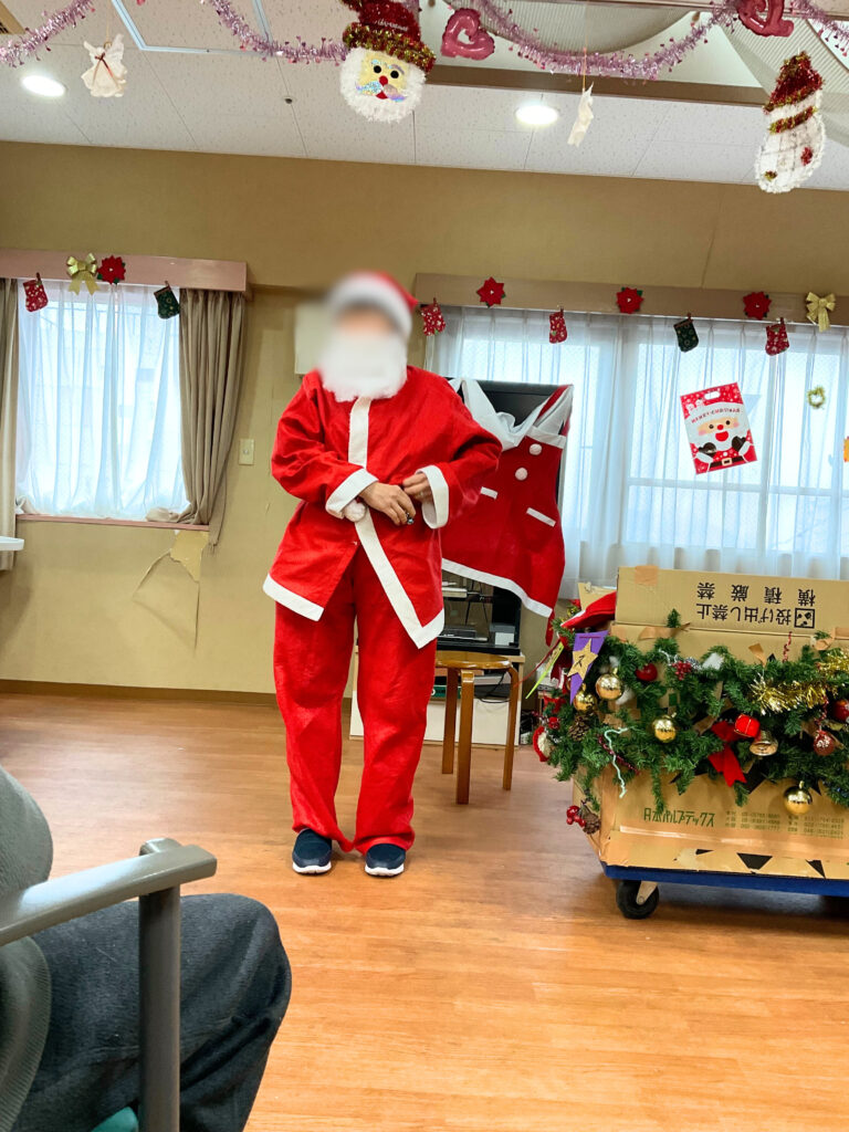 米子　介護施設　クリスマス会　カルム米子　202512-2