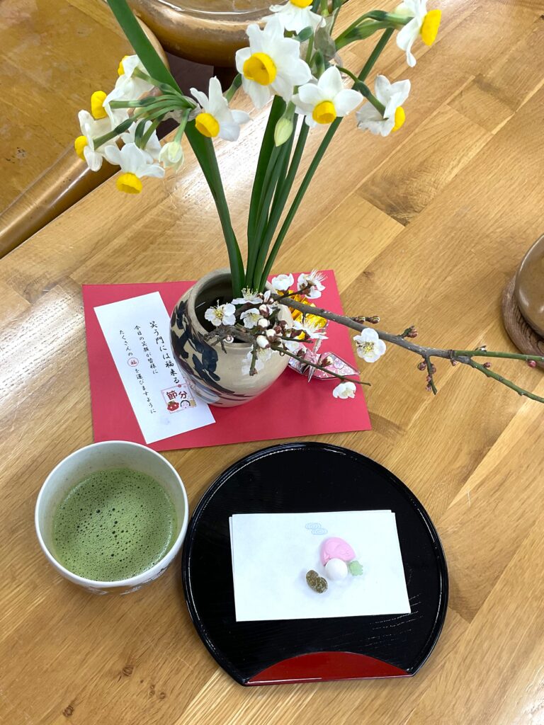 介護施設でお茶会　米子　鳥取　小規模多機能　グループホーム　カルム米子　202603-3