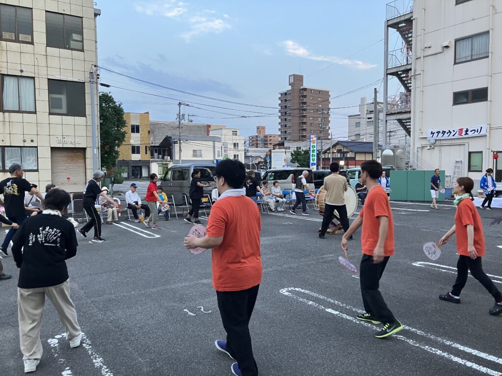 介護施設で夏祭り 小規模多機能ハウス グループホーム 鳥取 米子 カルム米子 202608-4
