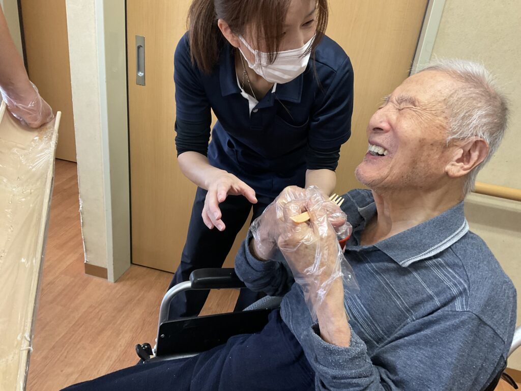 夏の風物詩 流しそうめん 鳥取 米子 グループホーム カルム米子 202608-2